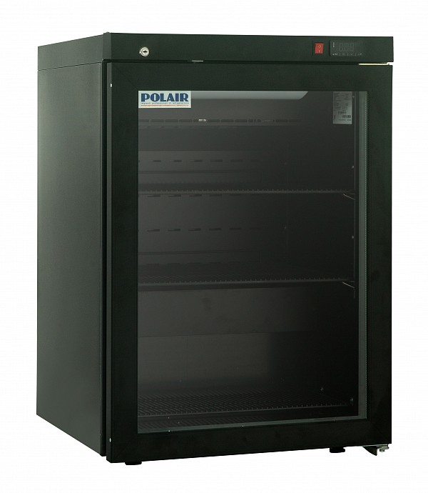 Холодильный шкаф Polair DM102-Bravo черный с замком - Эко-холод